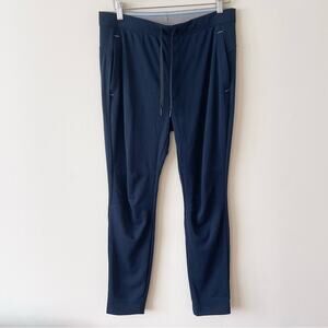 Marc Weldon Atlas Jogger Pants with Drawstring Men’s size M Total Eclipse Blue